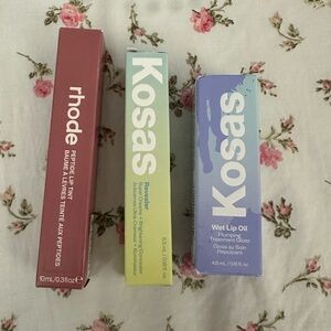 Rhode & Kosas Makeup Lot -Concealer and lip tints